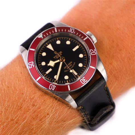 tudor black bay red o black|tudor black bay vintage.